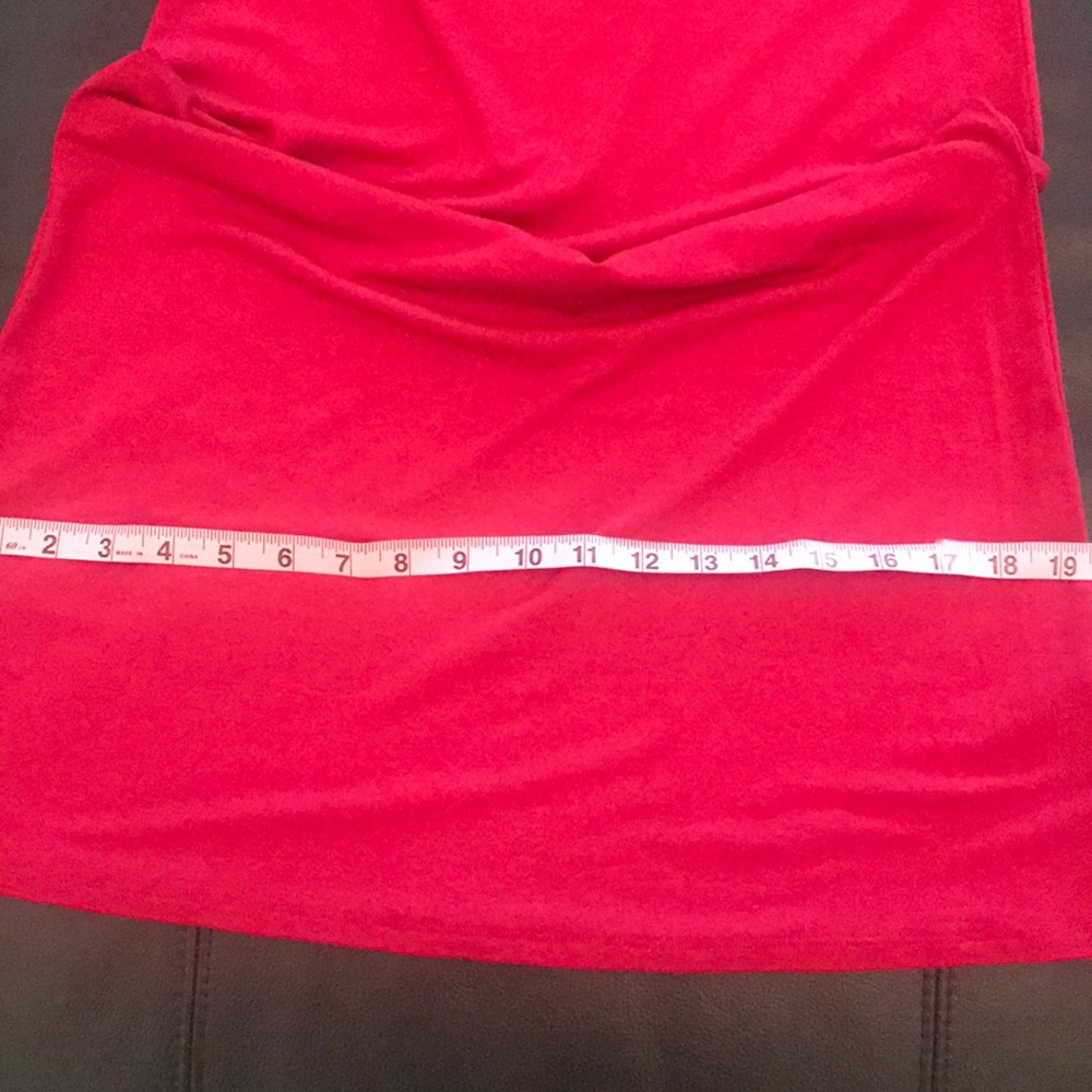 Eileen Fisher Long sleeve Red dress. - Picture 5 of 7